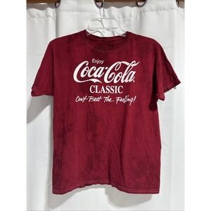 Enjoy Coca-Cola Classic Can't Beat The Feeling Shirt Size XS Red‎